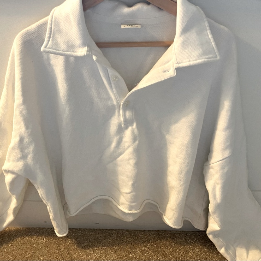 Sunday Best Oversized Fleece Polo